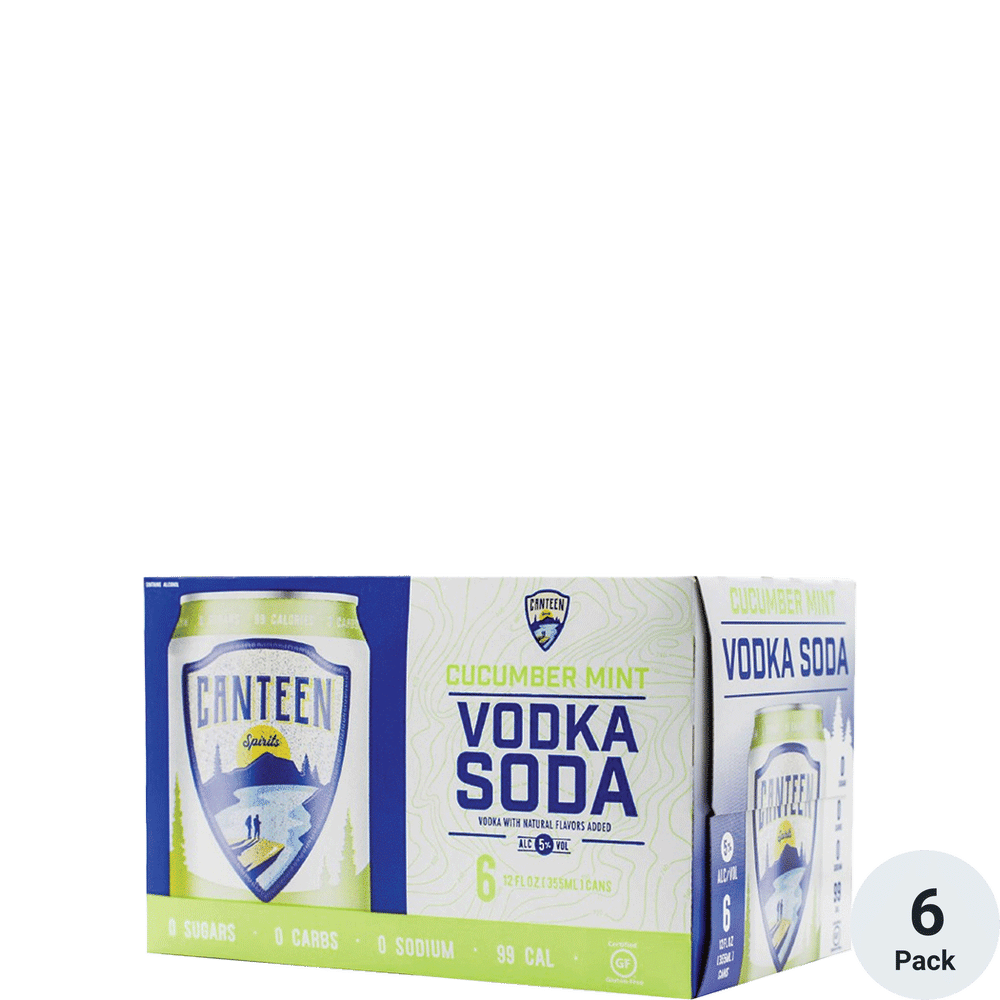Canteen Cucumber Mint Vodka Soda Total Wine & More