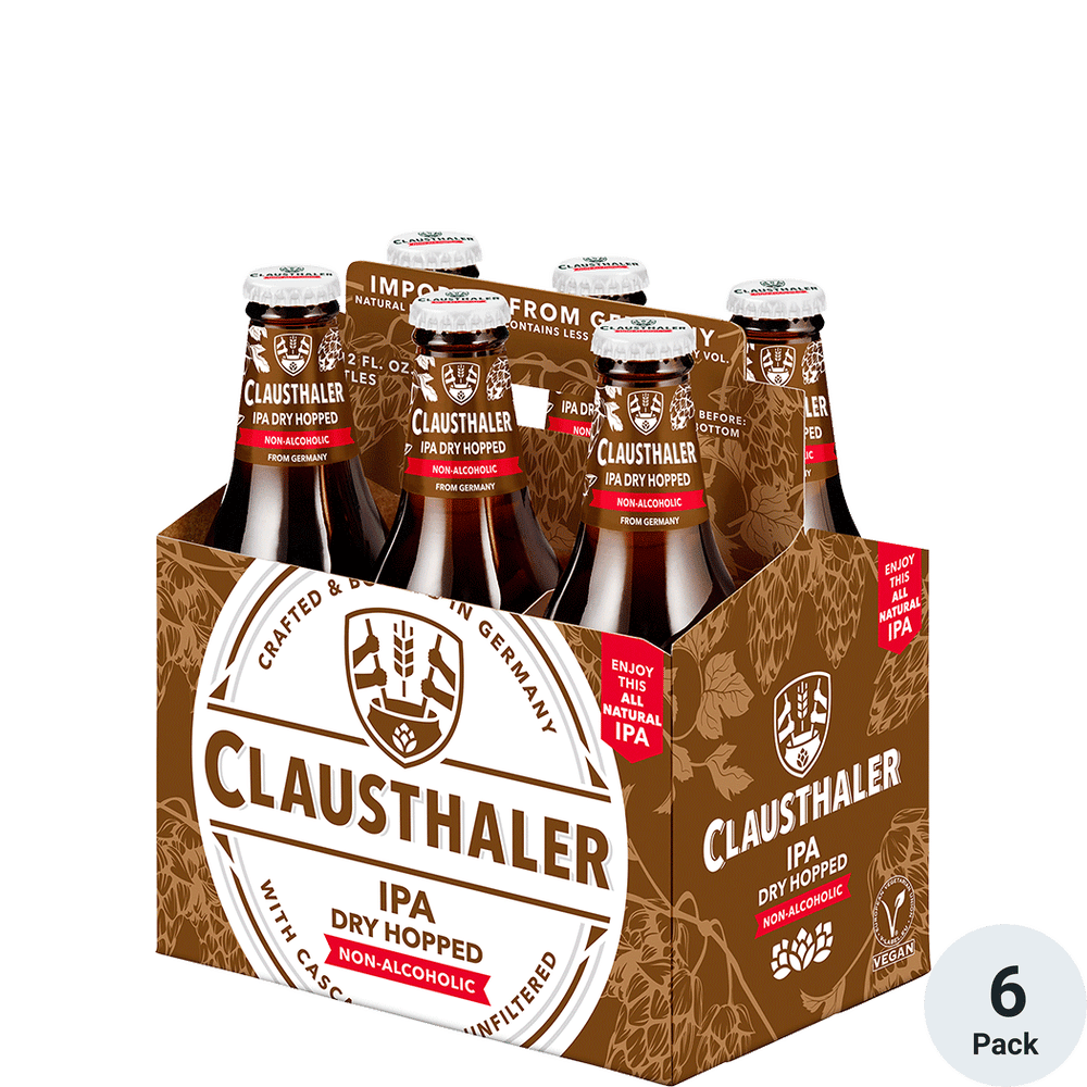 Clausthaler NonAlcoholic Dry Hopped IPA Total Wine & More