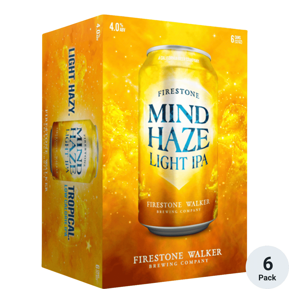 Firestone Walker Mind Haze Light IPA 6pk-12oz Cans