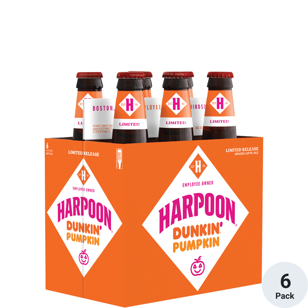 Harpoon Dunkin Pumpkin 6pk-12oz Btls