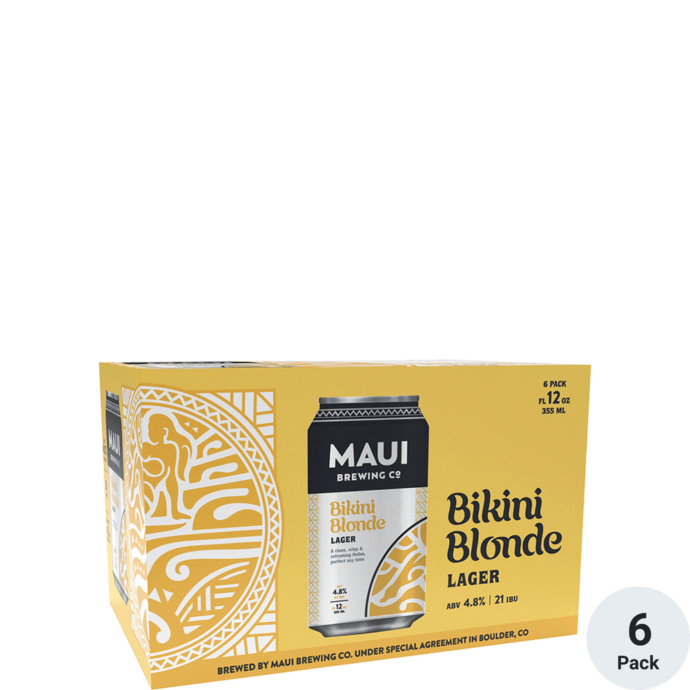 Maui Brewing Bikini Blonde Lager 6pk-12oz Cans