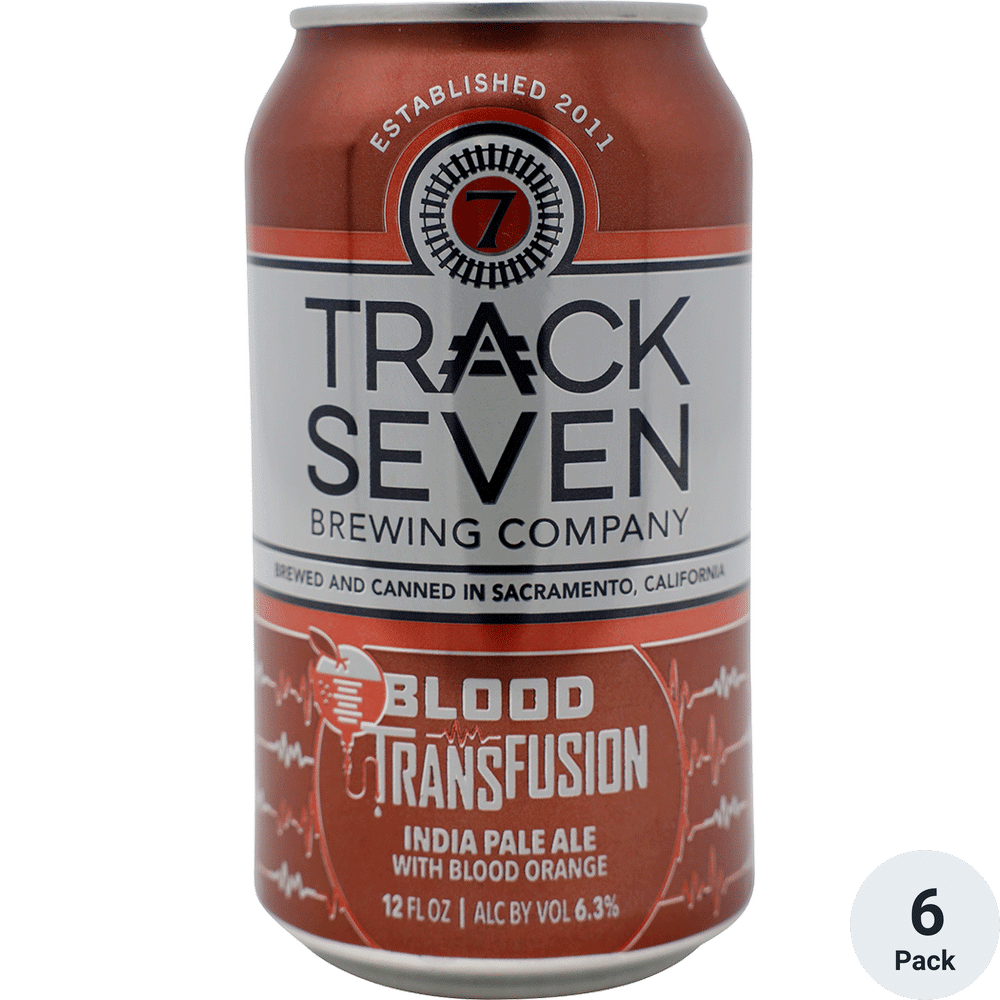 Track 7 Blood Transfusion Ipa 6pk-12oz Cans