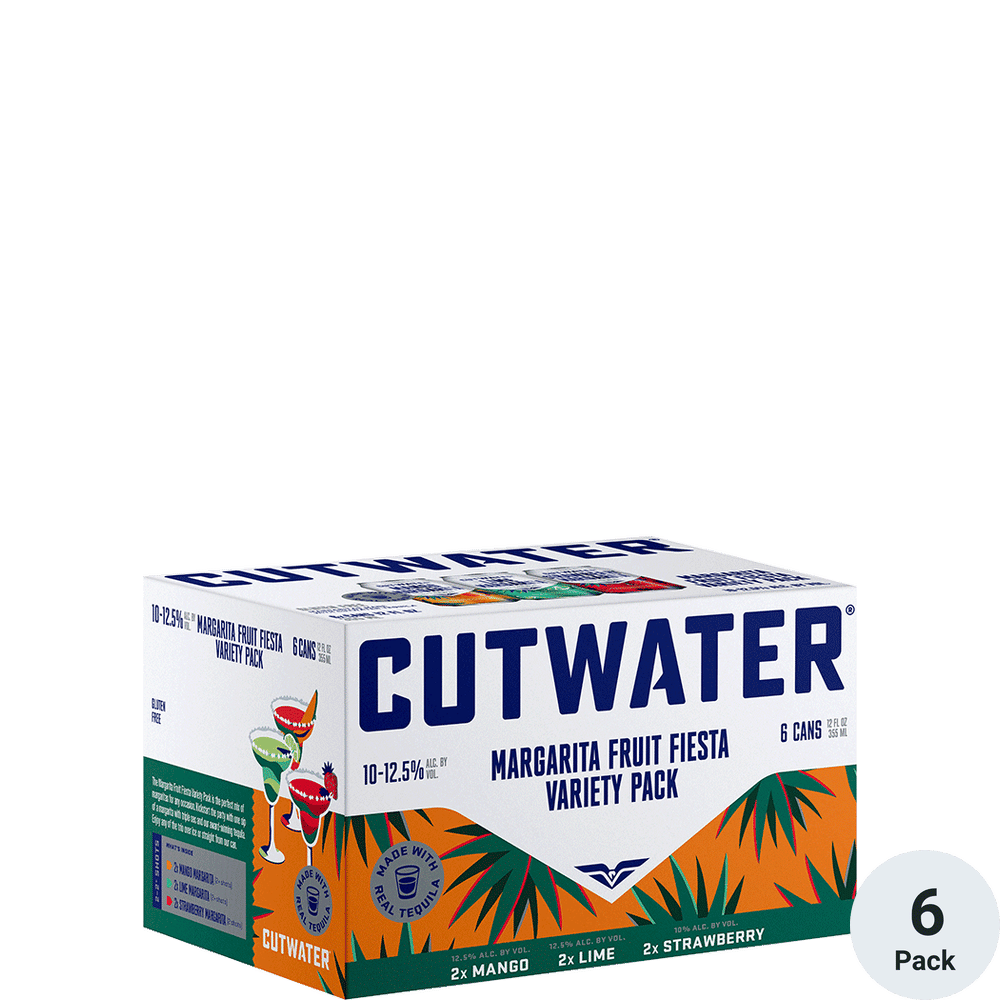 Cutwater Tequila Margarita Fruit Fiesta Variety