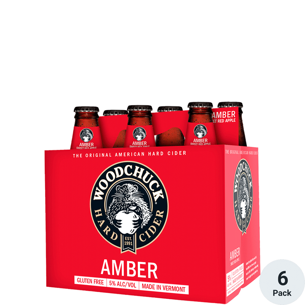 Woodchuck Amber Draft Cider 6pk-12oz Btls