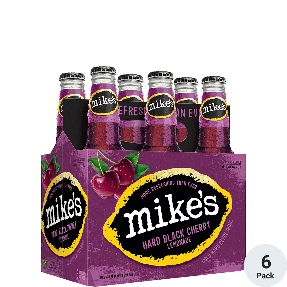 Mike's Hard Black Cherry Hard Beverage 6pk-12oz Btls