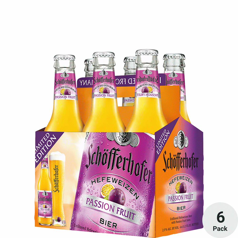 Schofferhofer Passion Fruit Hefeweizen Total Wine & More