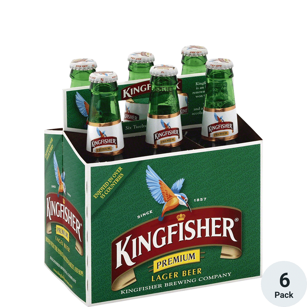 Kingfisher Lager 6pk-12oz Btls