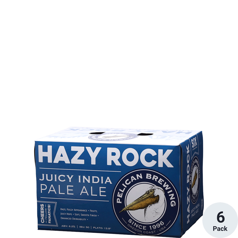 Pelican Hazy Rock Juicy IPA 6pk-12oz Cans