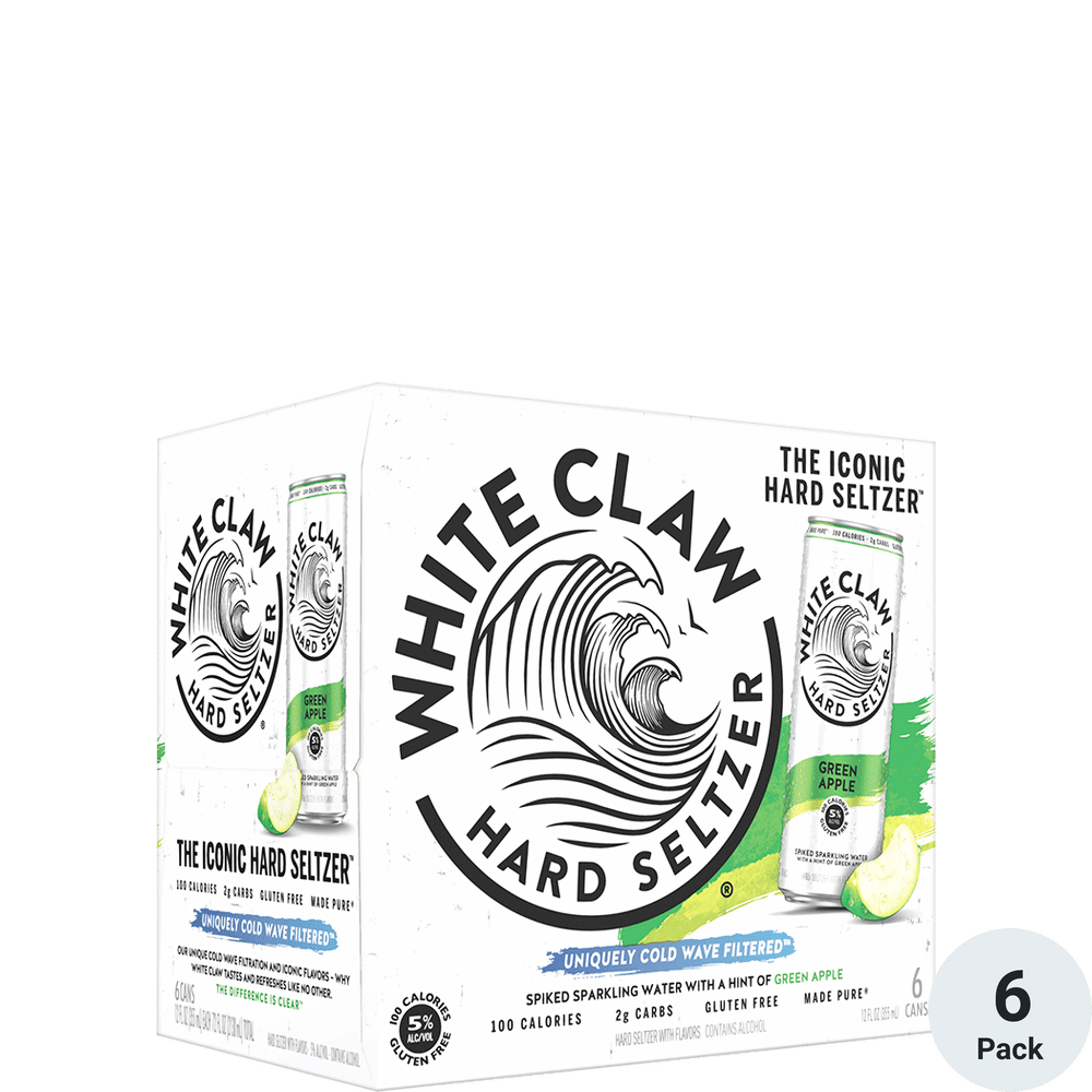 White Claw Hard Seltzer Green Apple Total Wine & More