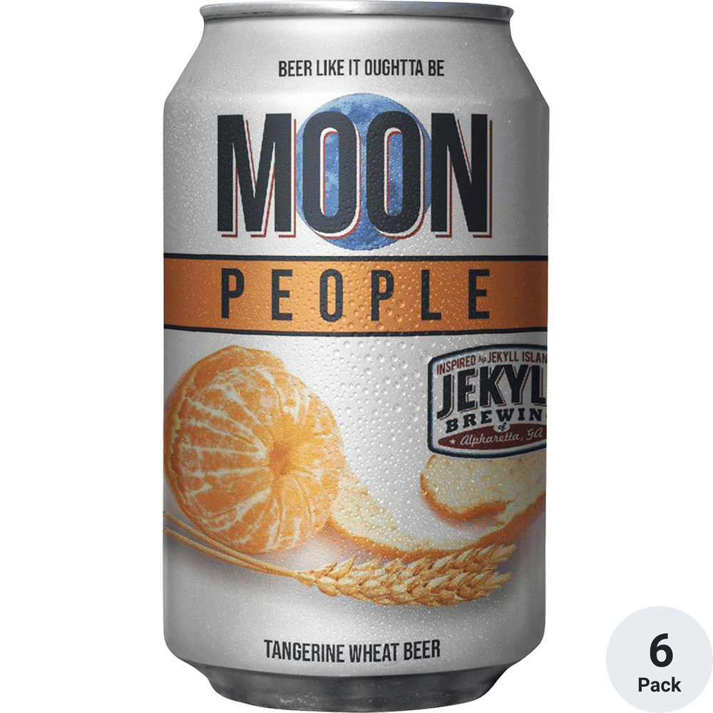 Jekyll Moon People Tangerine Wheat Beer 6pk-12oz Cans