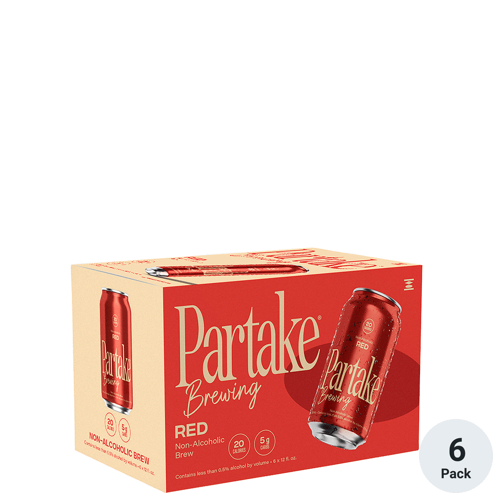 Partake Non-Alcoholic Red Ale 6pk-12oz Cans