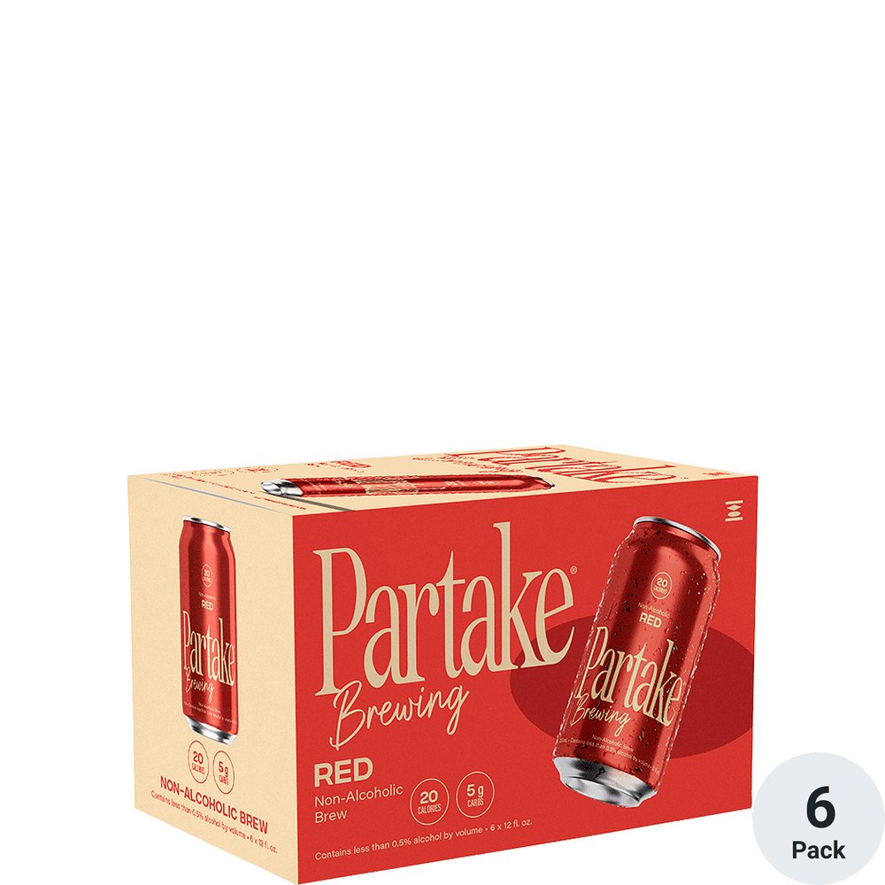 Partake Non-Alcoholic Red Ale 6pk-12oz Cans