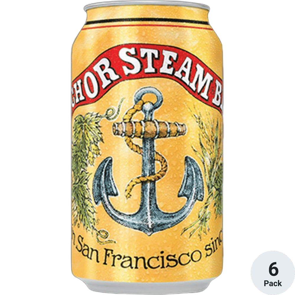 Anchor Steam Beer 6pk-12oz Btls