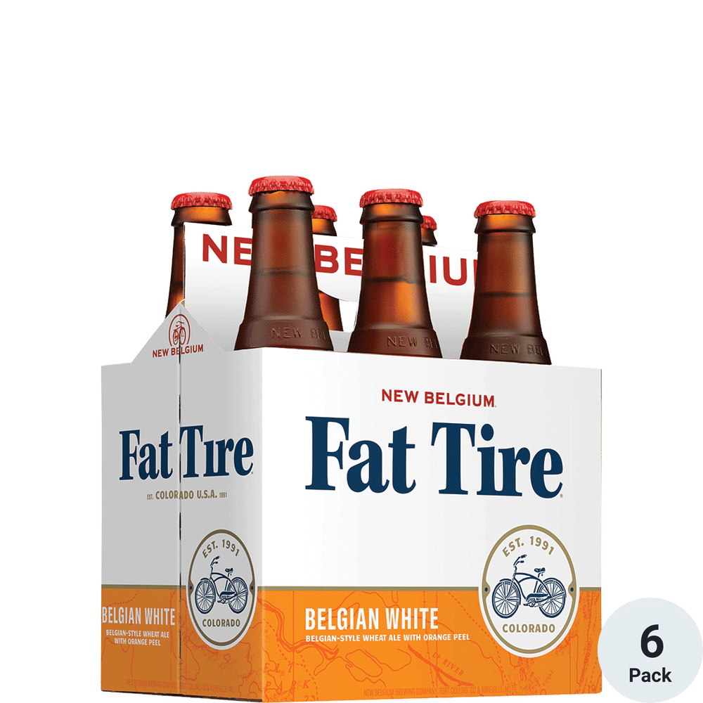 New Belgium Fat Tire Belgian White 6pk-12oz Btls