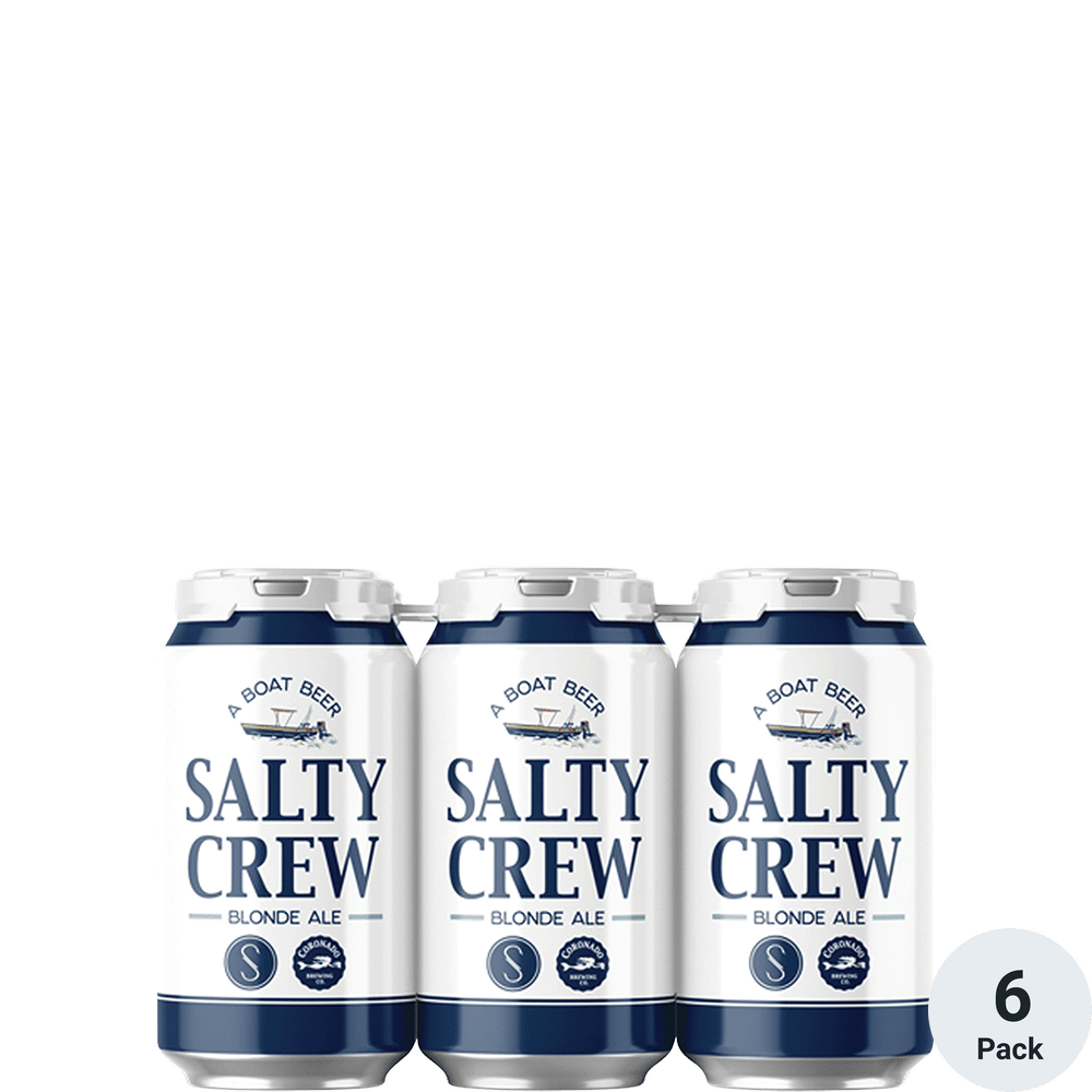 Coronado Salty Crew Blonde Ale 6pk-12oz Cans