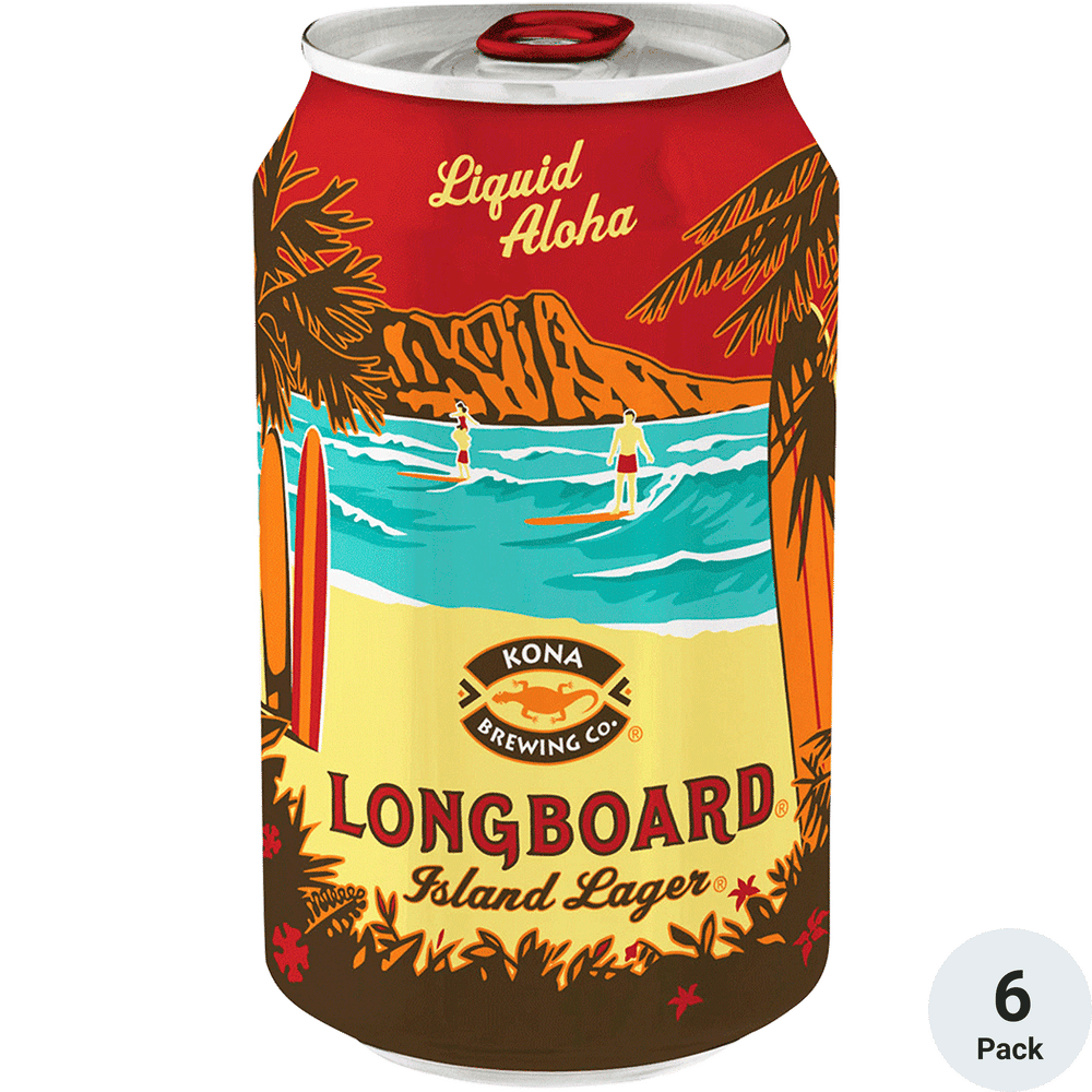 Kona Longboard Island Lager 6pk-12oz Cans