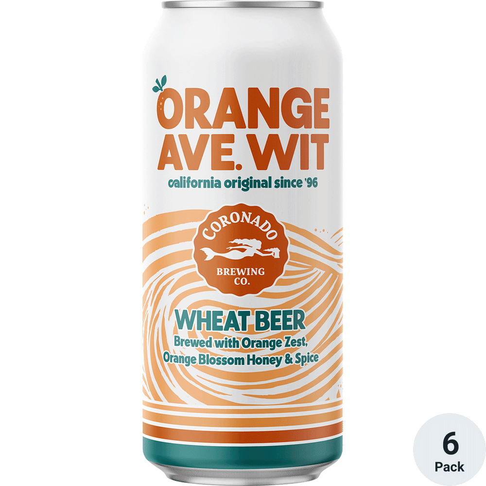 Coronado Orange Ave Wit 6pk-16oz Cans