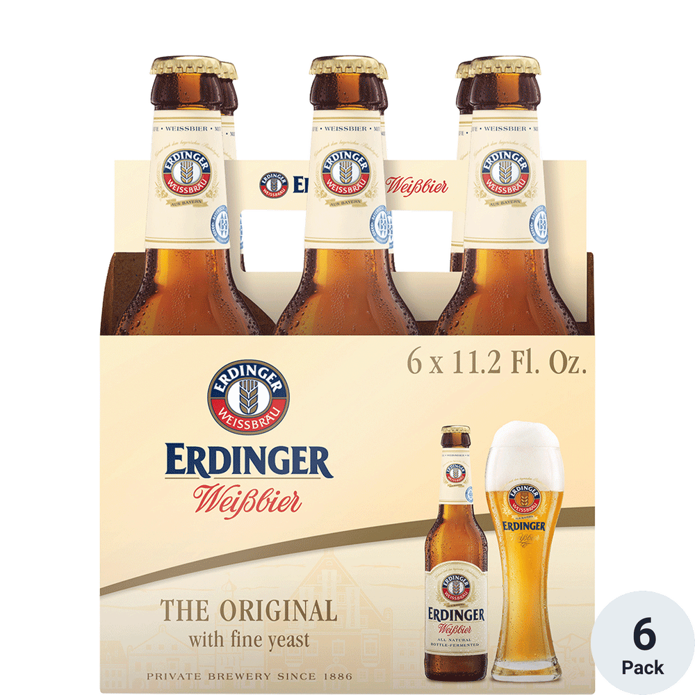 Erdinger Weissbier 6pk-11oz Btls