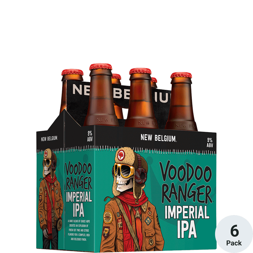 New Belgium Voodoo Ranger Imperial IPA 6pk-12oz Btls