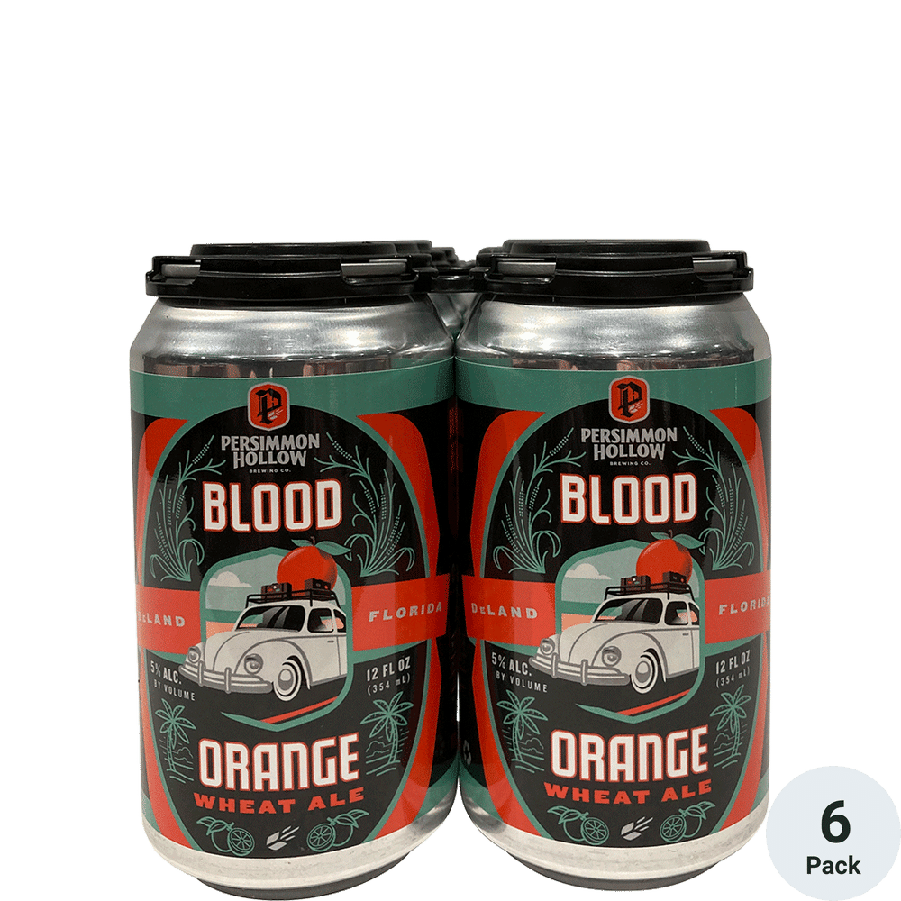 Persimmon Hollow Blood Orange Vacation Wheat 6pk-12oz Cans