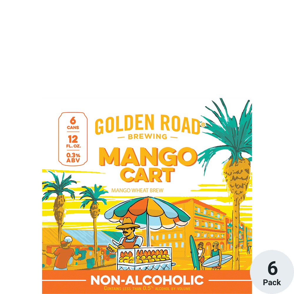 Golden Road Mango Cart NonAlcoholic Total Wine & More
