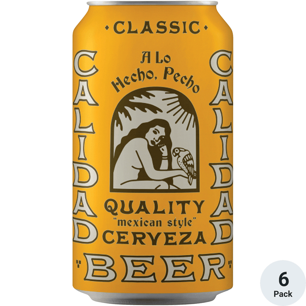 Calidad Cerveza 6pk-12oz Cans