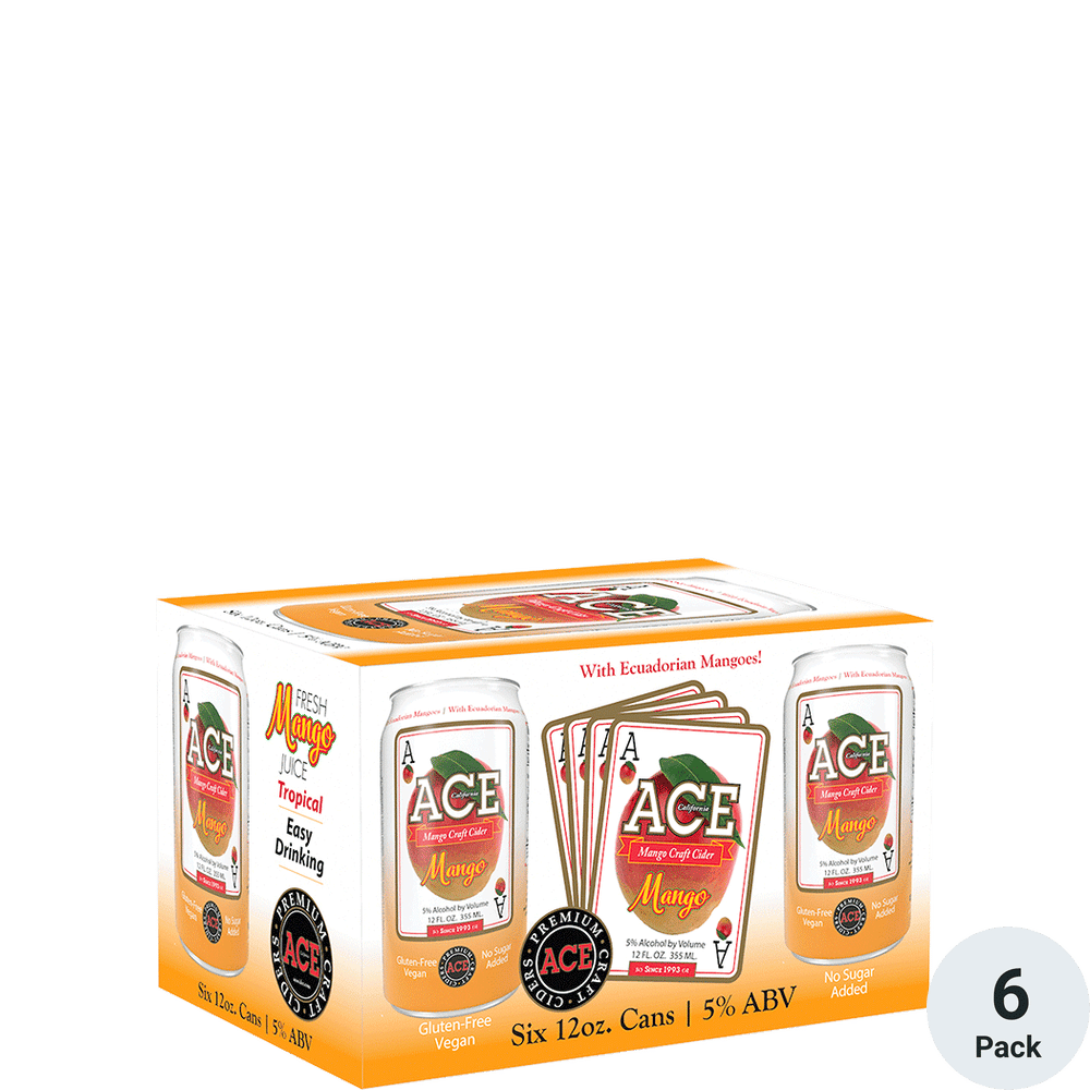 Ace Mango Cider 6pk-12oz Cans