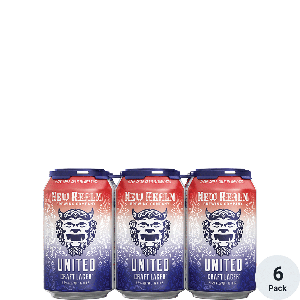 New Realm United Craft Lager 6pk-12oz Cans