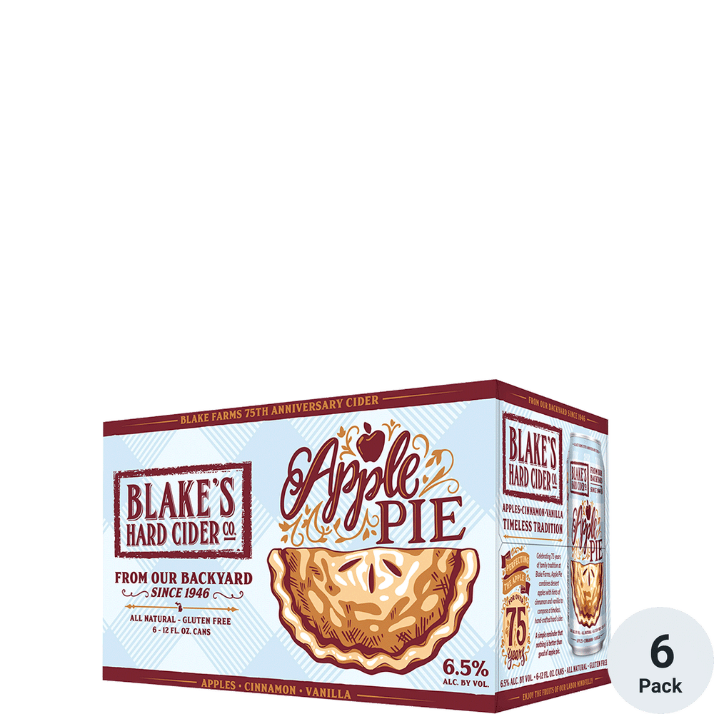 Blake's Apple Pie Hard Cider 6-Pack - 355ML