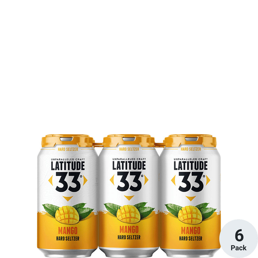 Latitude 33 Mango Hard Seltzer Total Wine & More