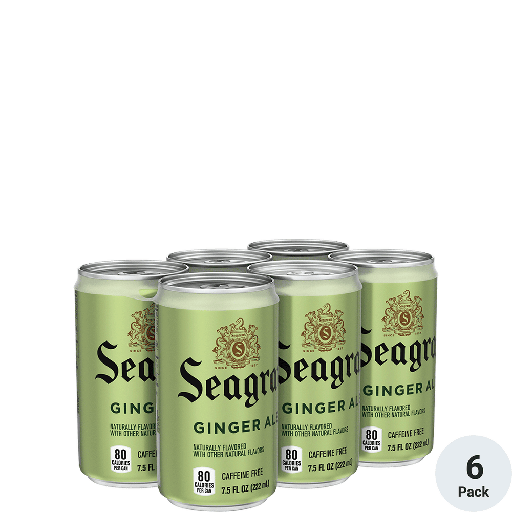 Seagrams Ginger Ale 6-7.5oz can