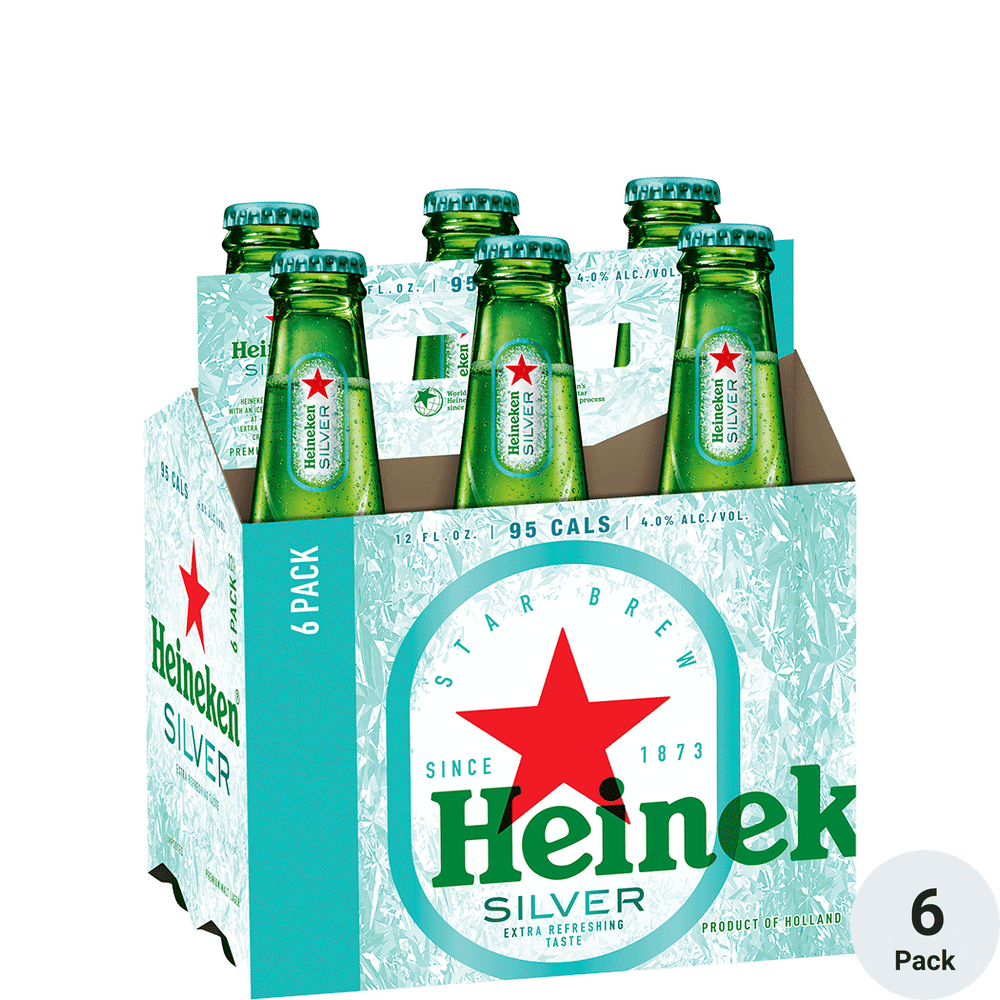 Heineken Silver 6pk-12oz Btls