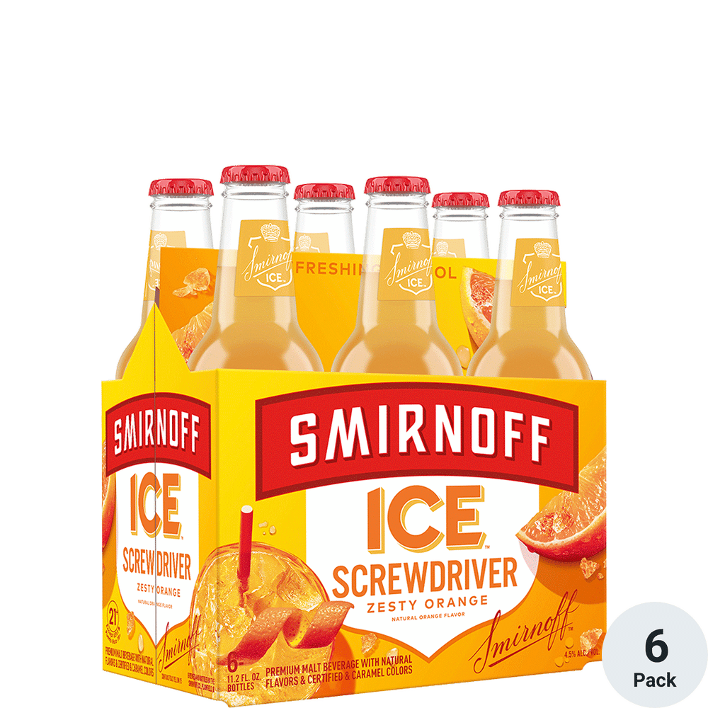 Smirnoff Ice Screwdriver 6pk-11oz Btls