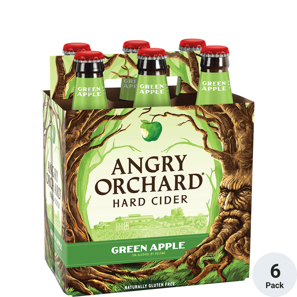 Angry Orchard Green Apple 6pk-12oz Btls