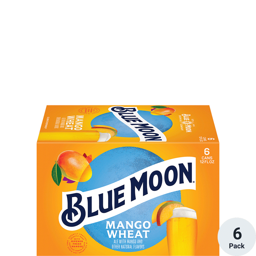 Blue Moon Mango Wheat 6pk-12oz Cans
