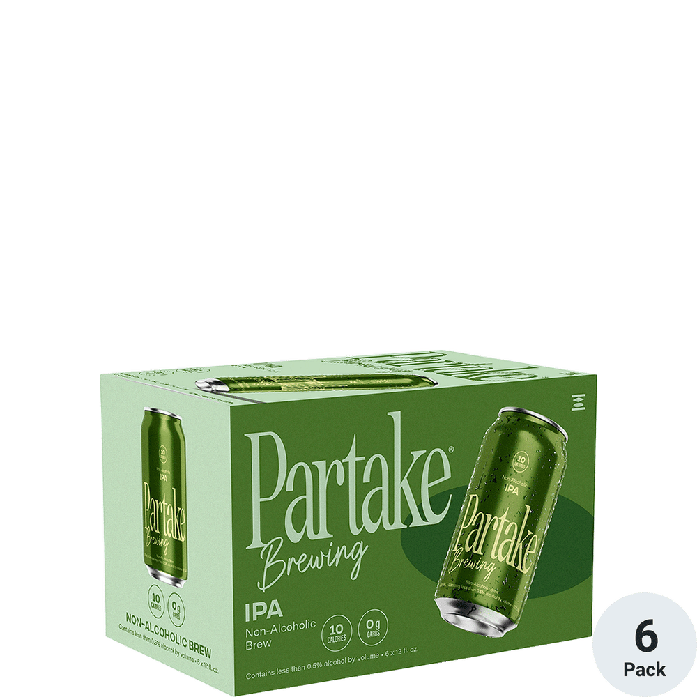 Partake Non-Alcoholic IPA 6pk-12oz Cans