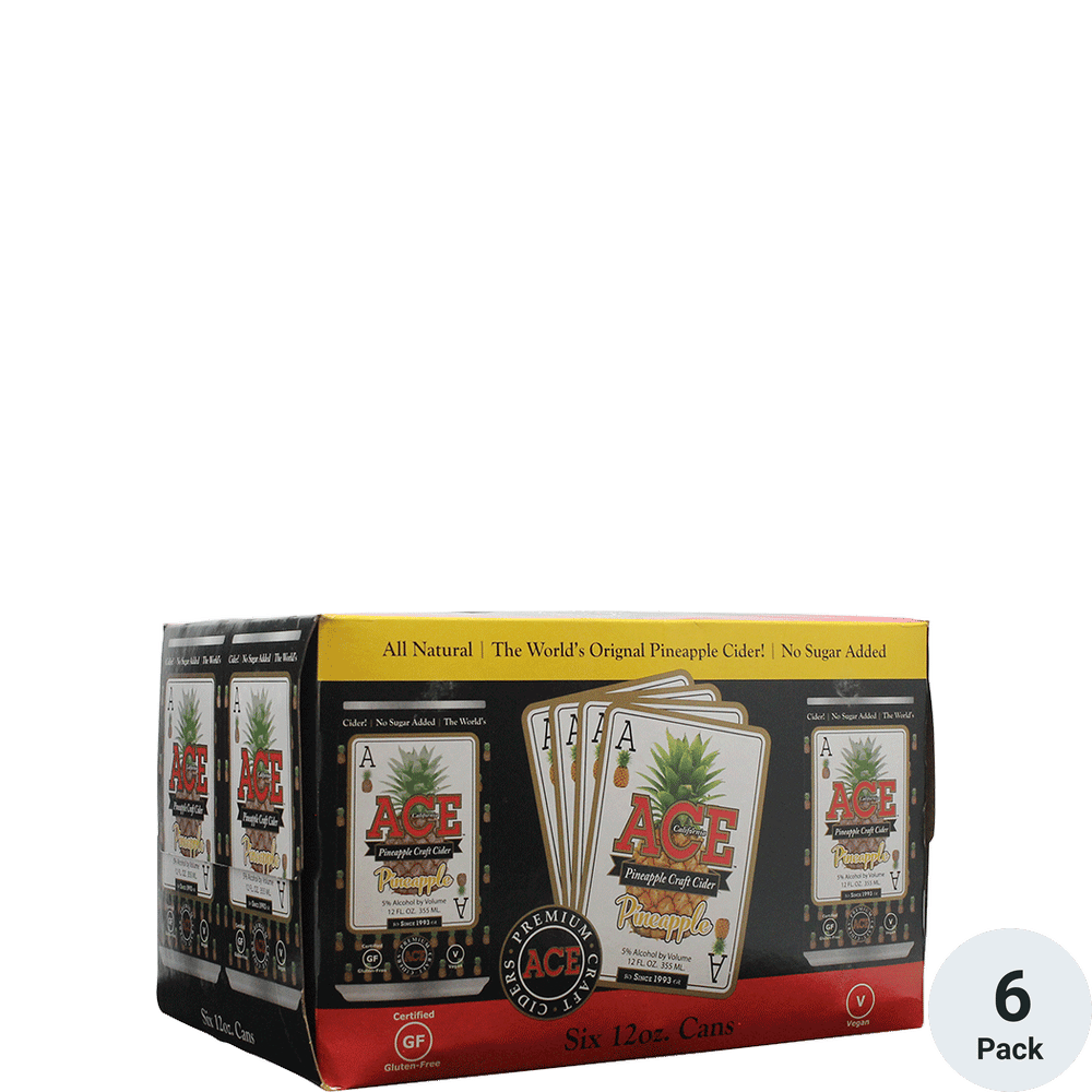 Ace Pineapple Hard Cider 6pk-12oz Cans
