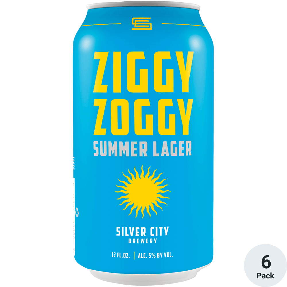 Silver City Ziggy Zoggy Summer Lager 6pk-12oz Cans