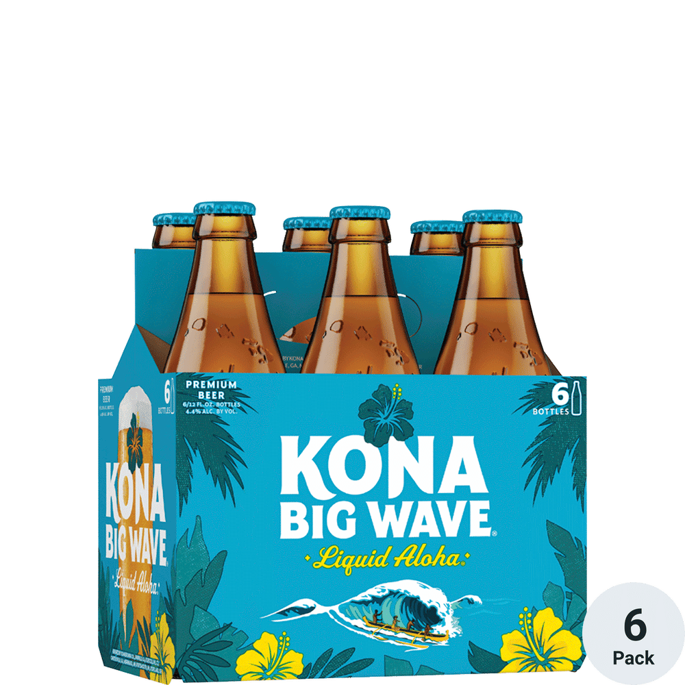 Kona Big Wave Golden Ale 6pk-12oz Btls