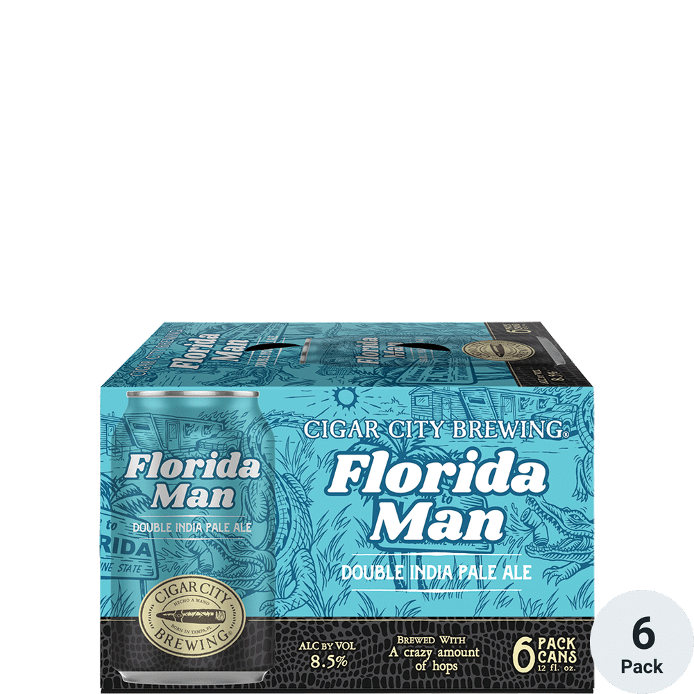 Cigar City Florida Man Double IPA 6pk-12oz Cans