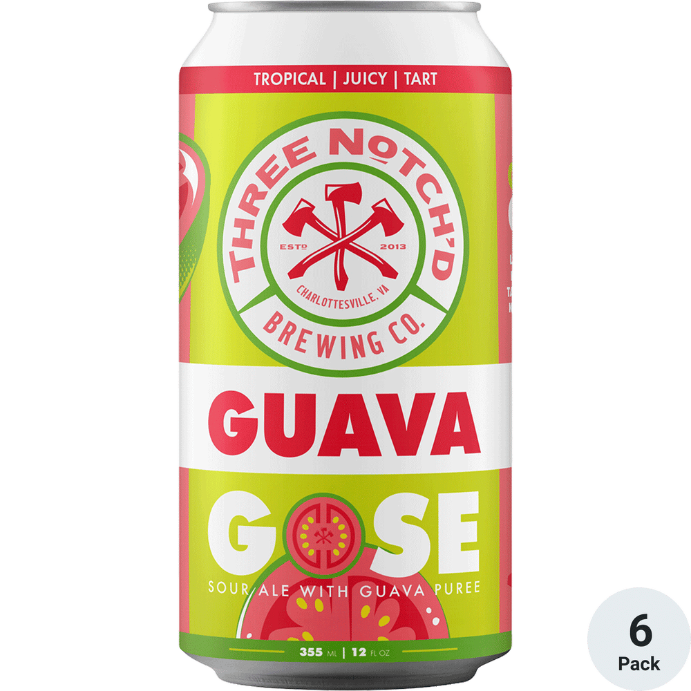 Three Notch'd Guava Gose Total Wine & More
