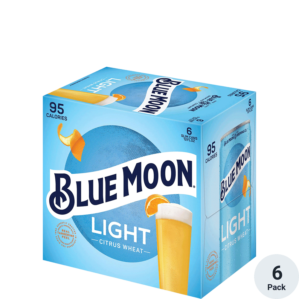 Blue Moon Light 6pk-12oz Cans