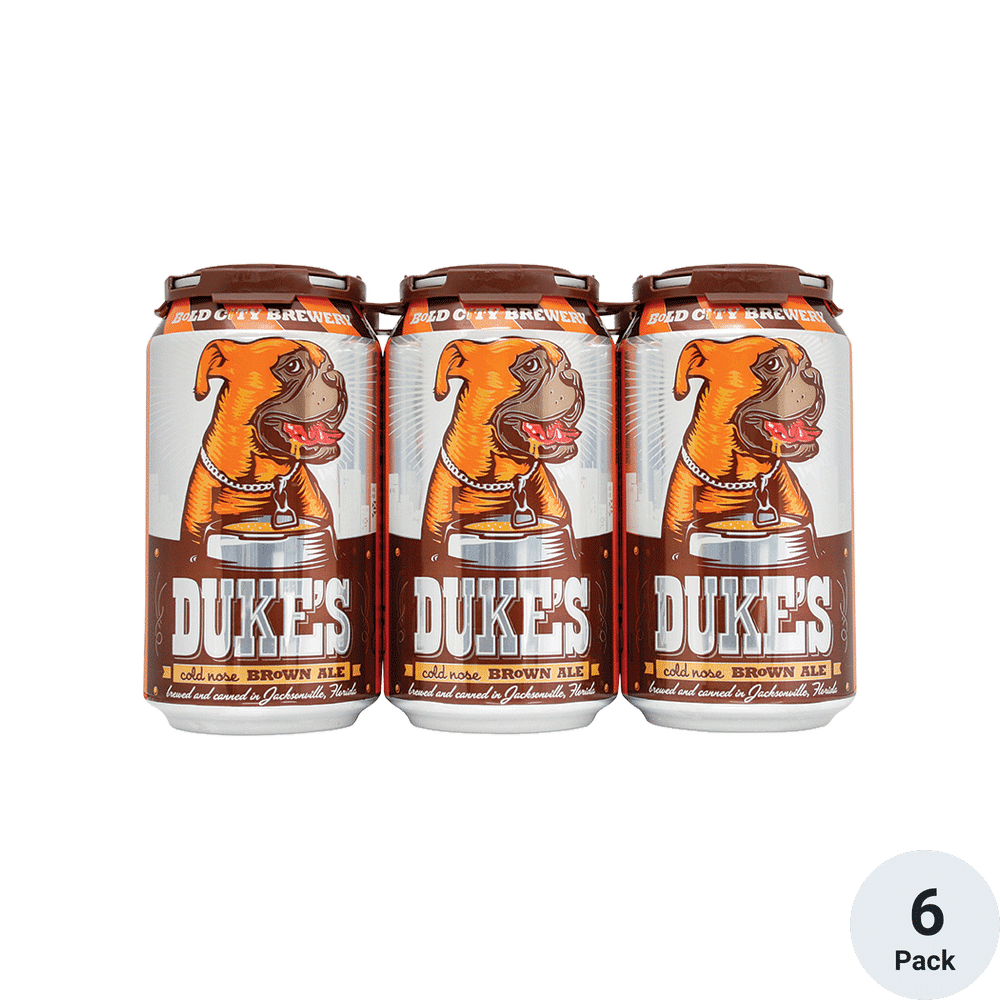 Bold City Duke's Cold Nose Brown 6pk-12oz Cans