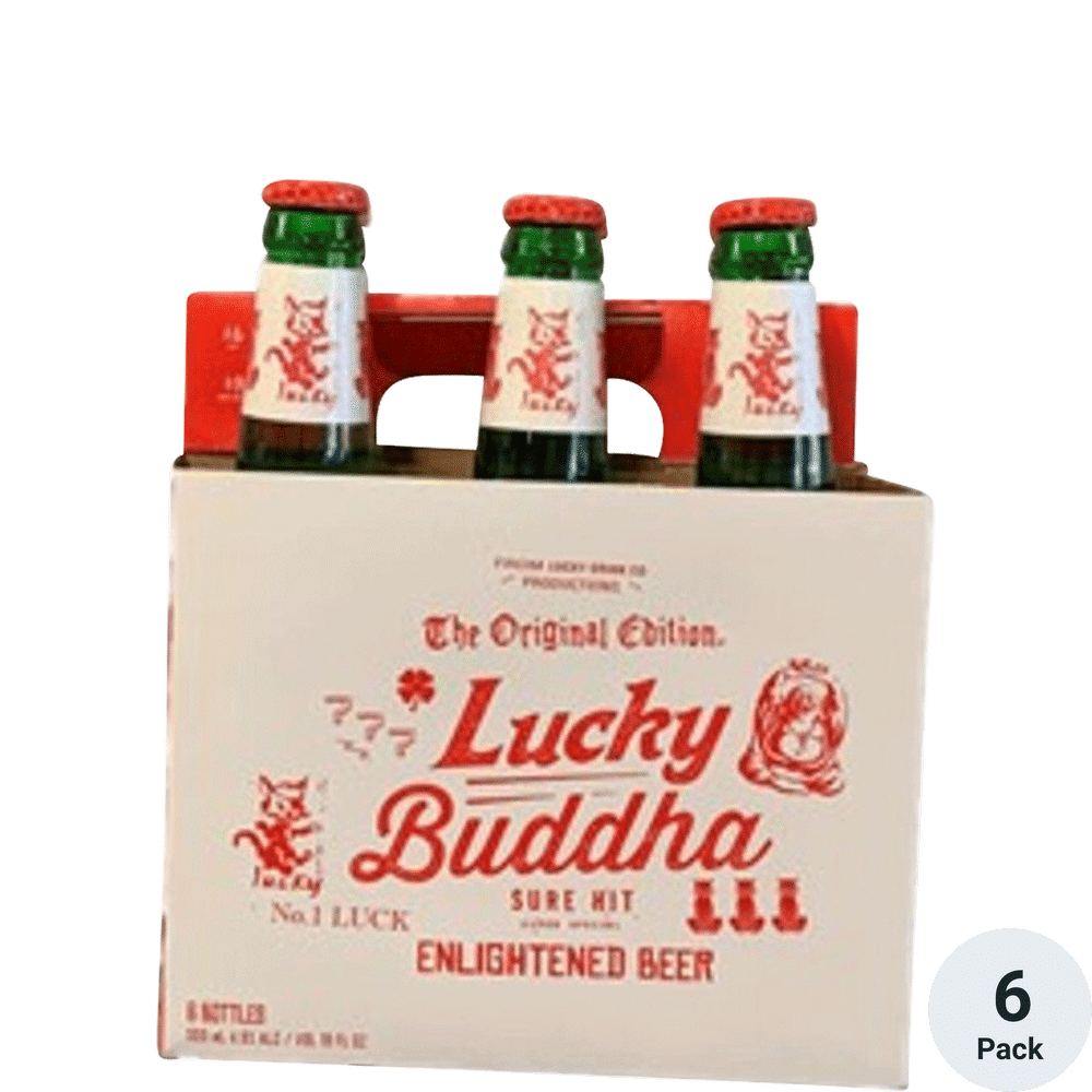 Lucky Buddha Beer 6pk-11oz Btls