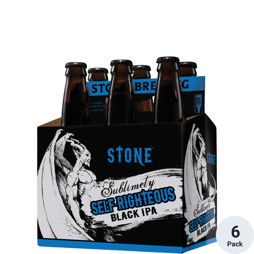 Stone Sublimely Self-Righteous Ale 6pk-12oz Cans