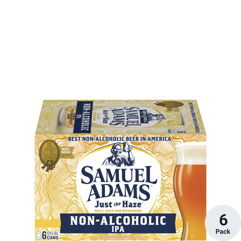 Samuel Adams Non-Alcoholic Just the Haze 6pk-12oz Cans