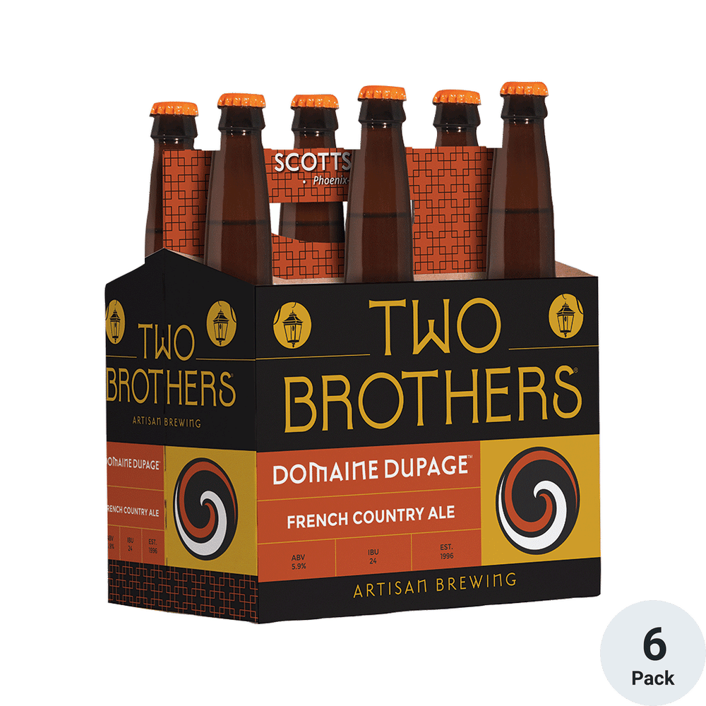 TWO BROTHERS BREWING Illinois domaine dupage rc STICKER decal craft beer brewery 