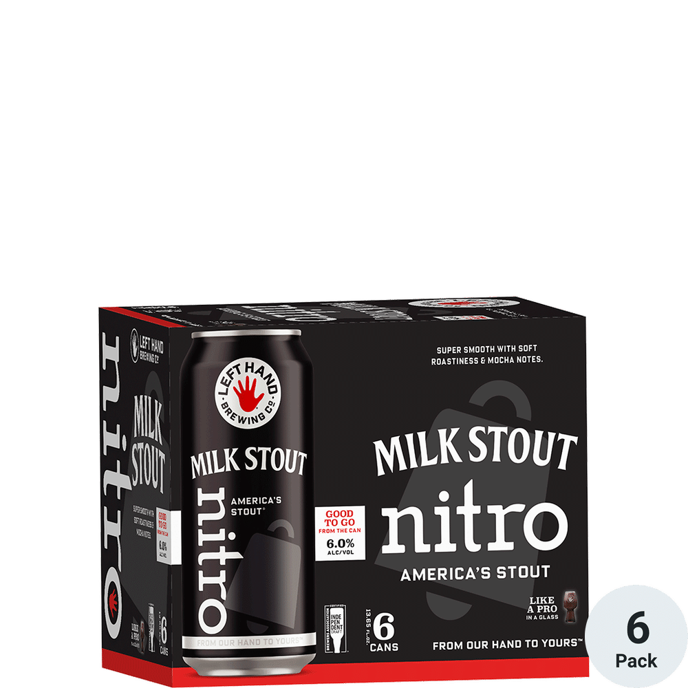 Left Hand Milk Stout Nitro 6-13.65oz Can