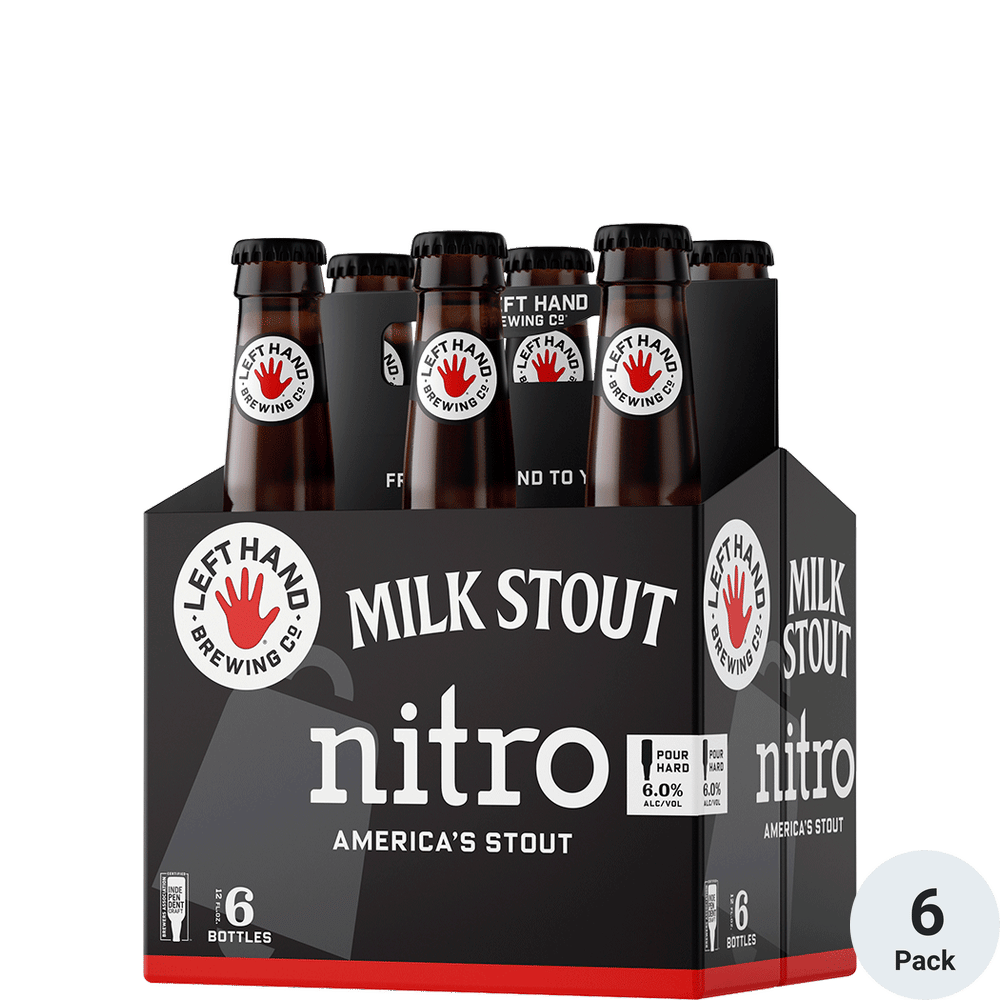 Left Hand Milk Stout Nitro 6pk-12oz Btls