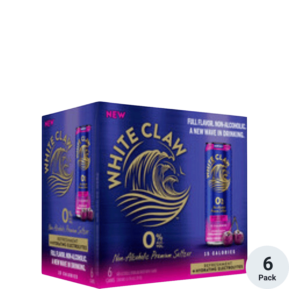 White Claw NonAlcoholic 0 Black Cherry Cranberry Total Wine & More